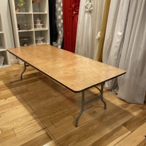6' banquet table