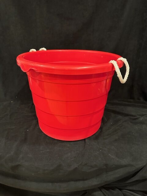 19 Gal. Red Ice bucket / keg tub