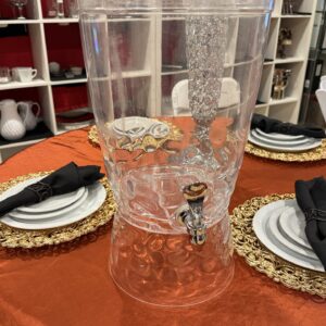 Beverage Dispenser for Water - plastic with spigot